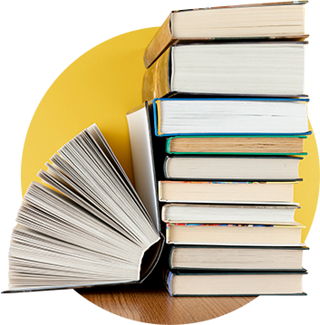 Books Stacked